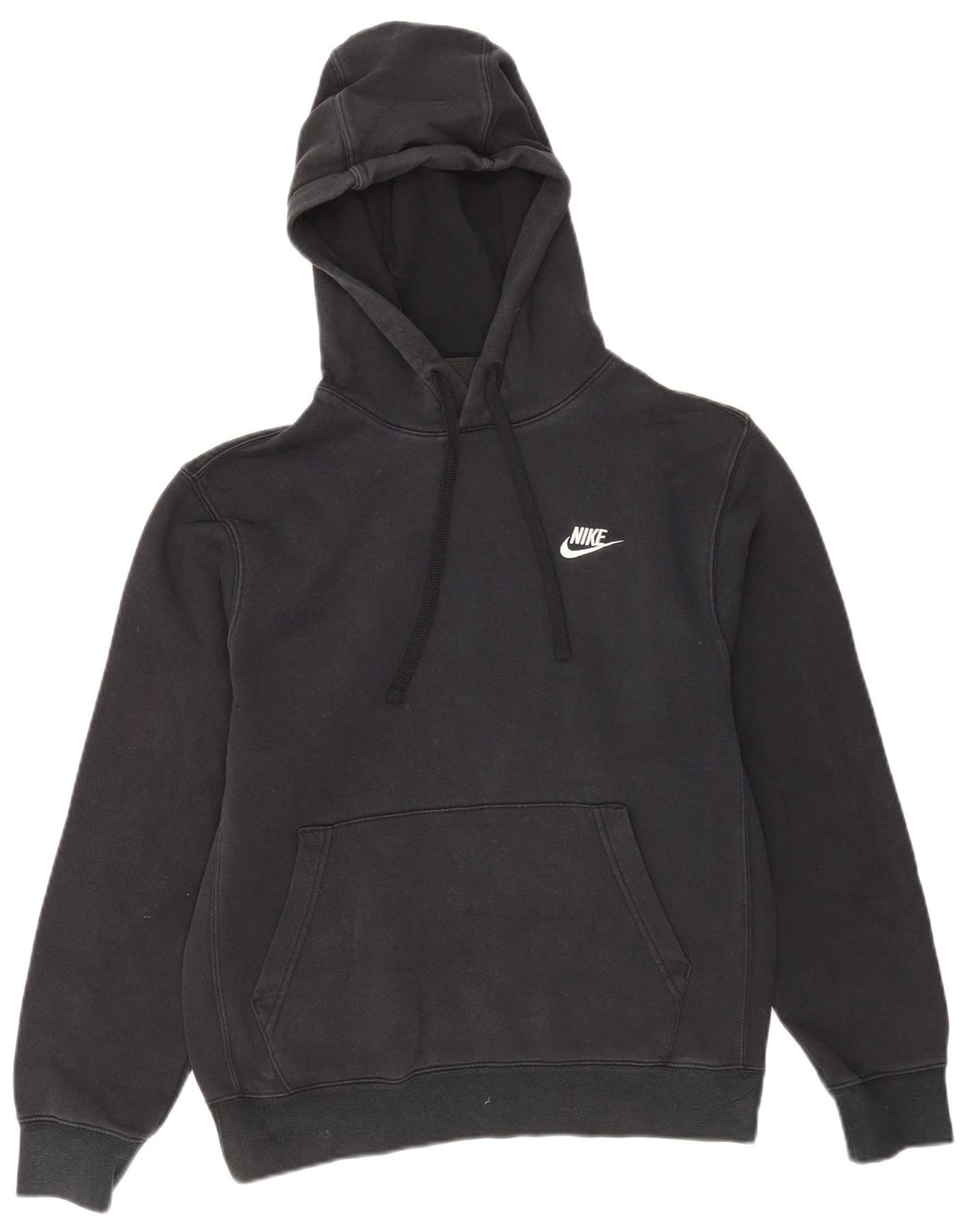 Nike - Sudadera con capucha para hombre, talla pequeña, algodón negro