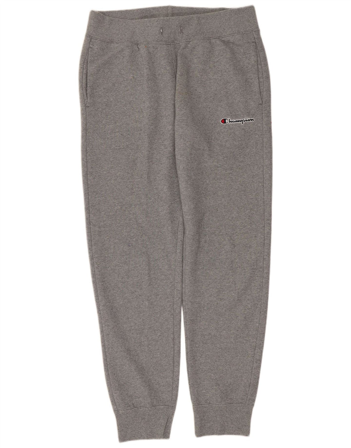 Champion Pantalones De Chándal Joggers De Algodón Gris Medio