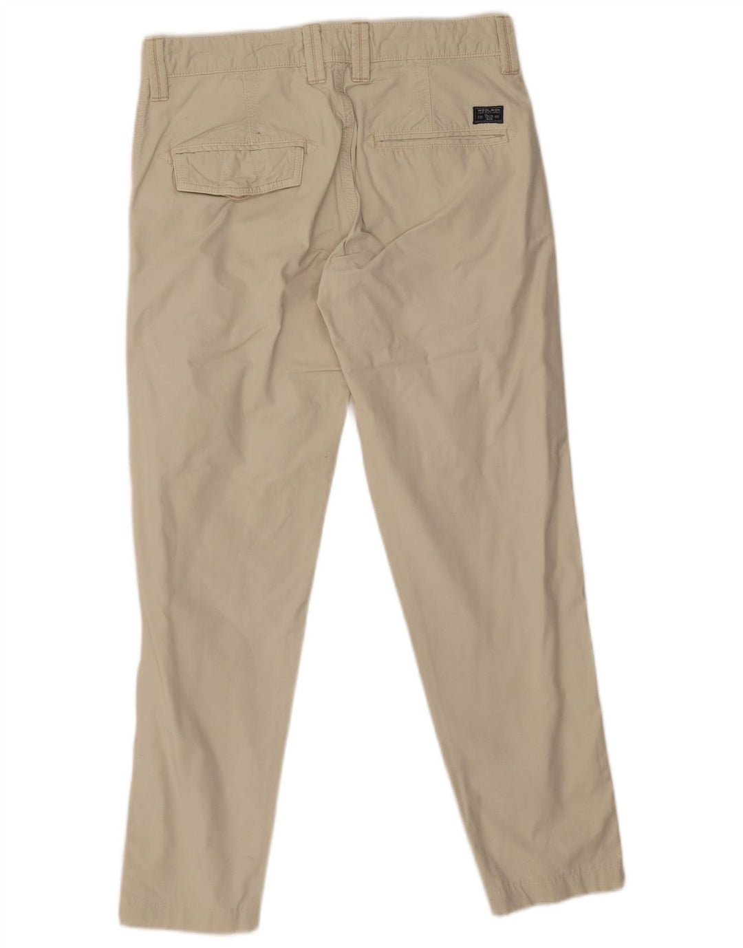Woolrich Pantalón chino ajustado para hombre W31 L27 Beige