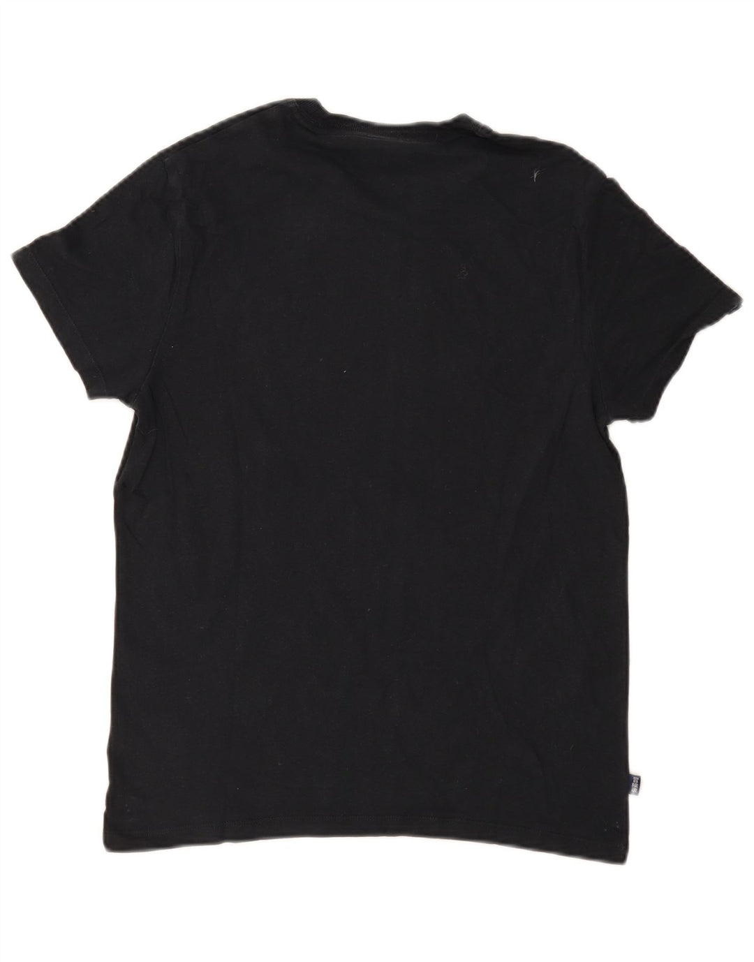 Superdry Camiseta para hombre Top Medium Black Cotton