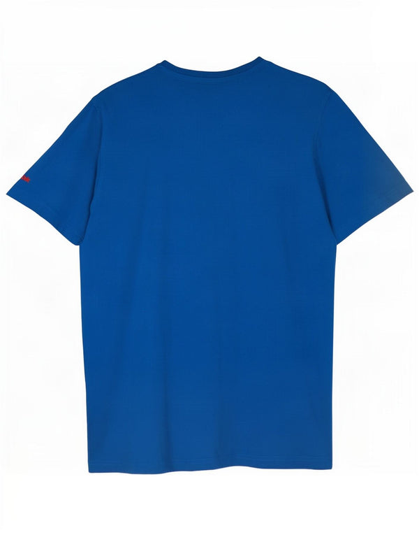 Reebok Camiseta Gráfica Hombre Top XL Algodón Azul