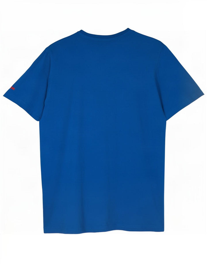 Reebok Camiseta Gráfica Hombre Top XL Algodón Azul