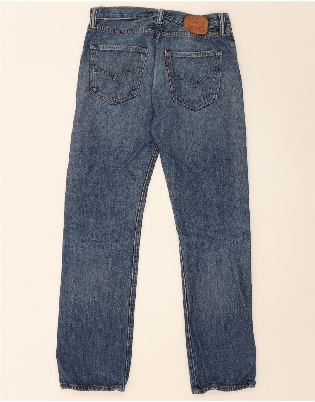 Levi's Hombre 501 Vaqueros Rectos W29 L30 Algodón Azul