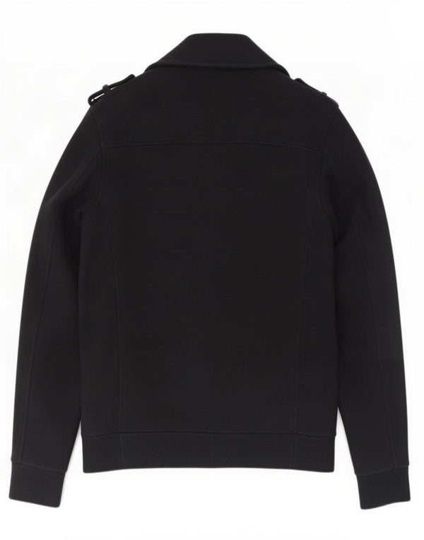 Calvin Klein Chaqueta militar de doble botonadura para hombre UK 36 Small Azul marino