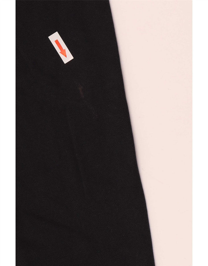 Nike Jersey con capucha de ajuste regular para hombre, talla pequeña, algodón negro