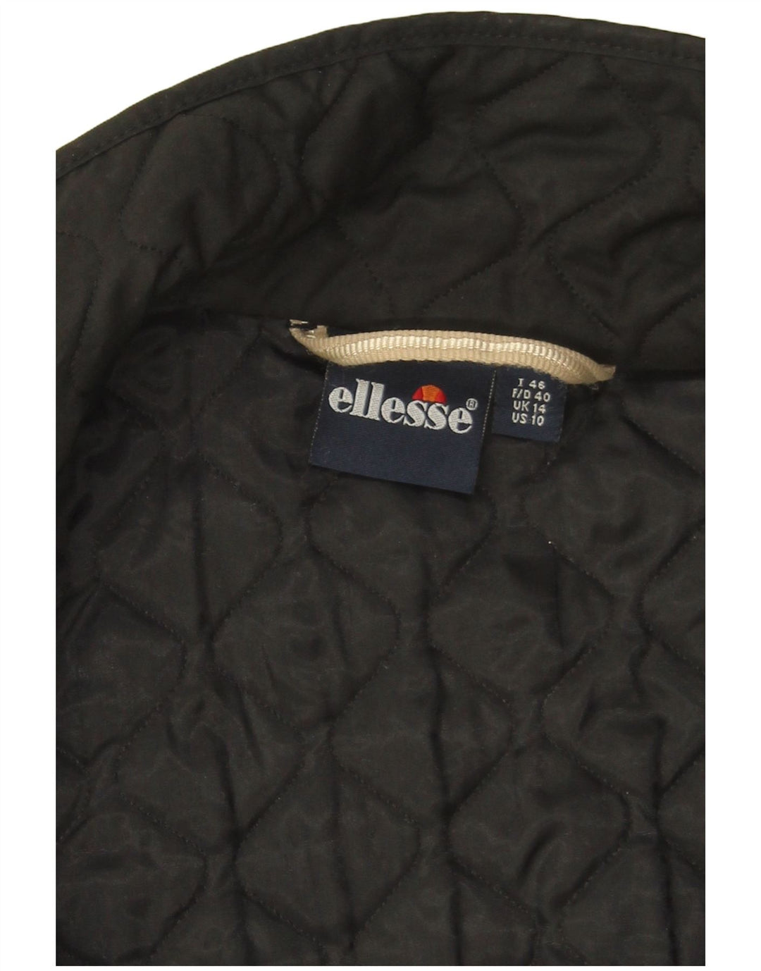 Ellesse Chaqueta acolchada para mujer Reino Unido 44 Grande Negro