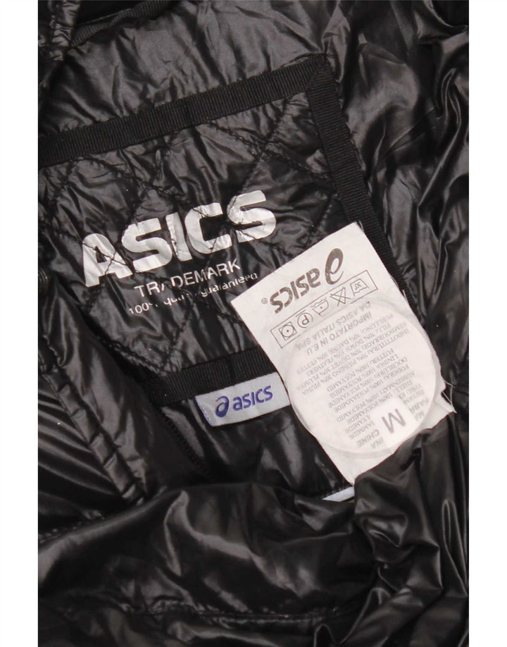Asics Abrigo acolchado para mujer UK 44 Mediano Nylon negro