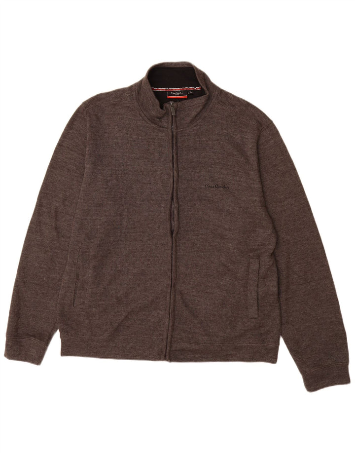 Pierre Cardin Cárdigan Hombre XL Algodón Gris
