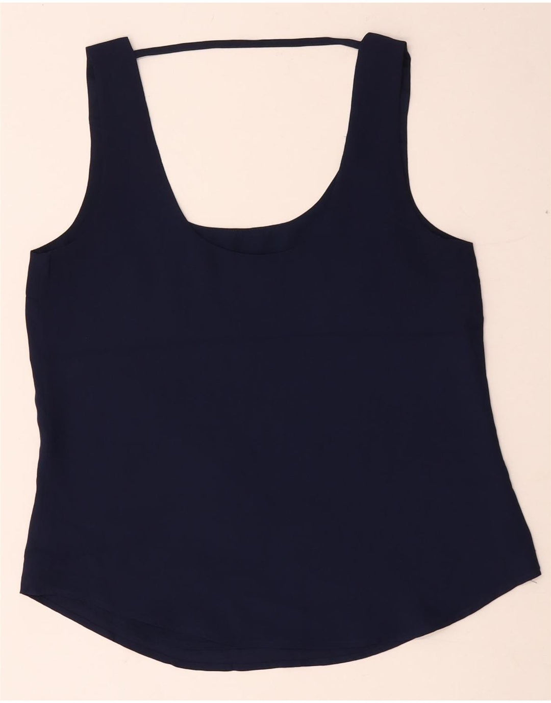 Oasis Blusa sin mangas para mujer UK 10 Small Azul marino