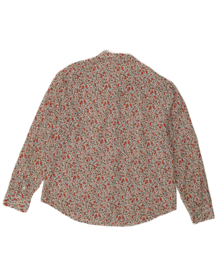 Camisa Benetton Mujer ES 46 Grande Multicolor Floral