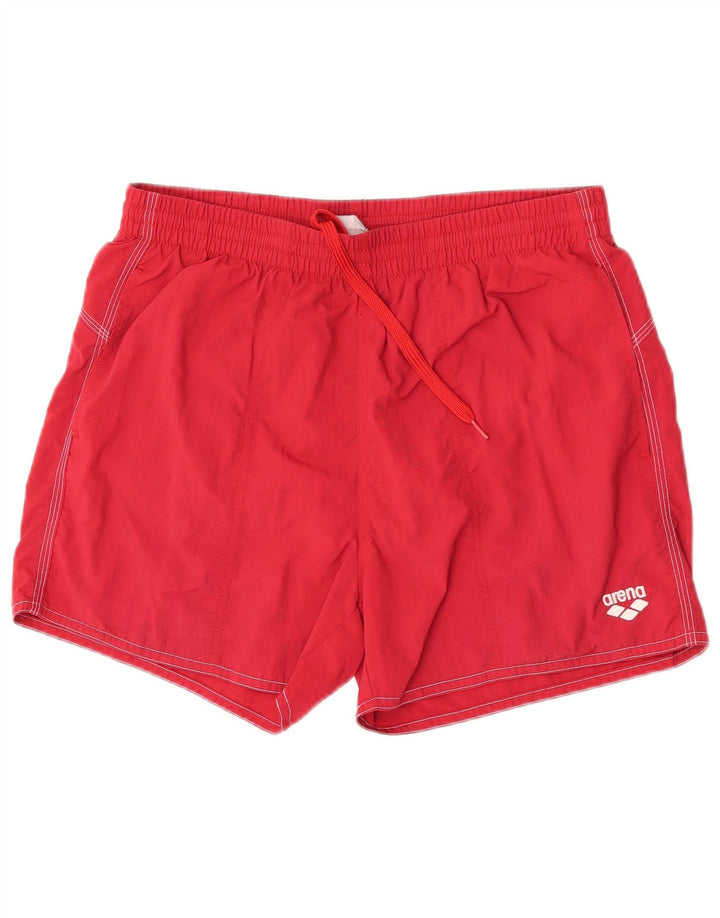 Arena - Bañador para hombre, talla grande, color rojo