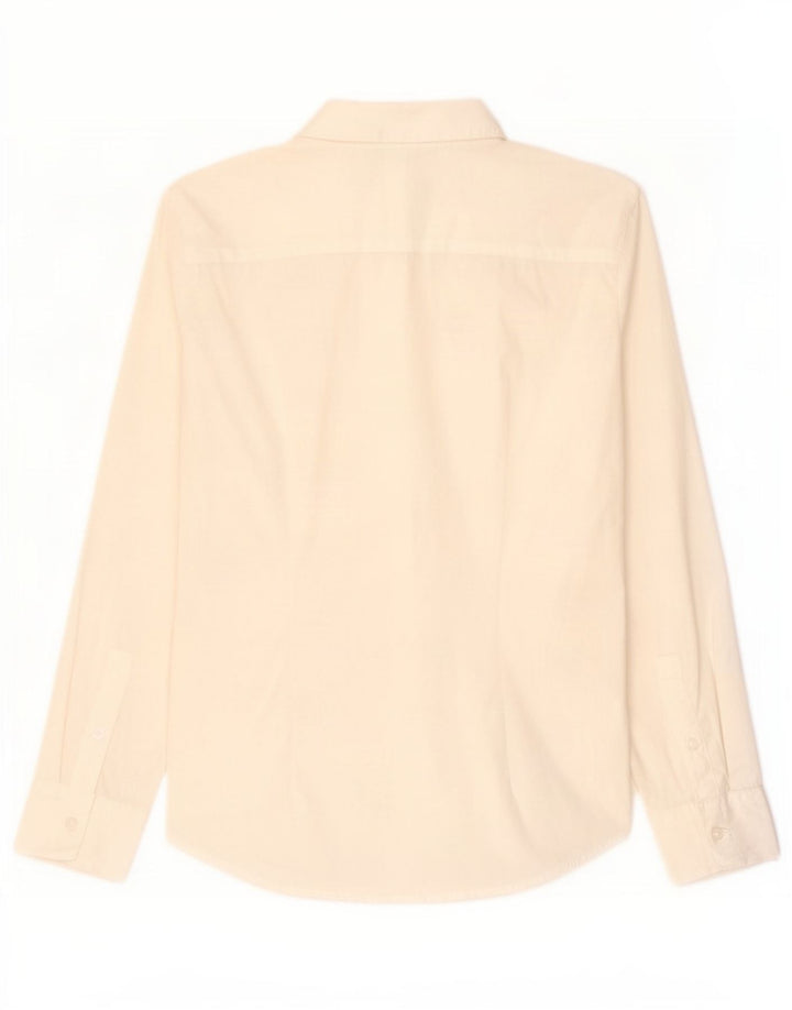Camisa Benetton Mujer ES 42 Mediano Blanco