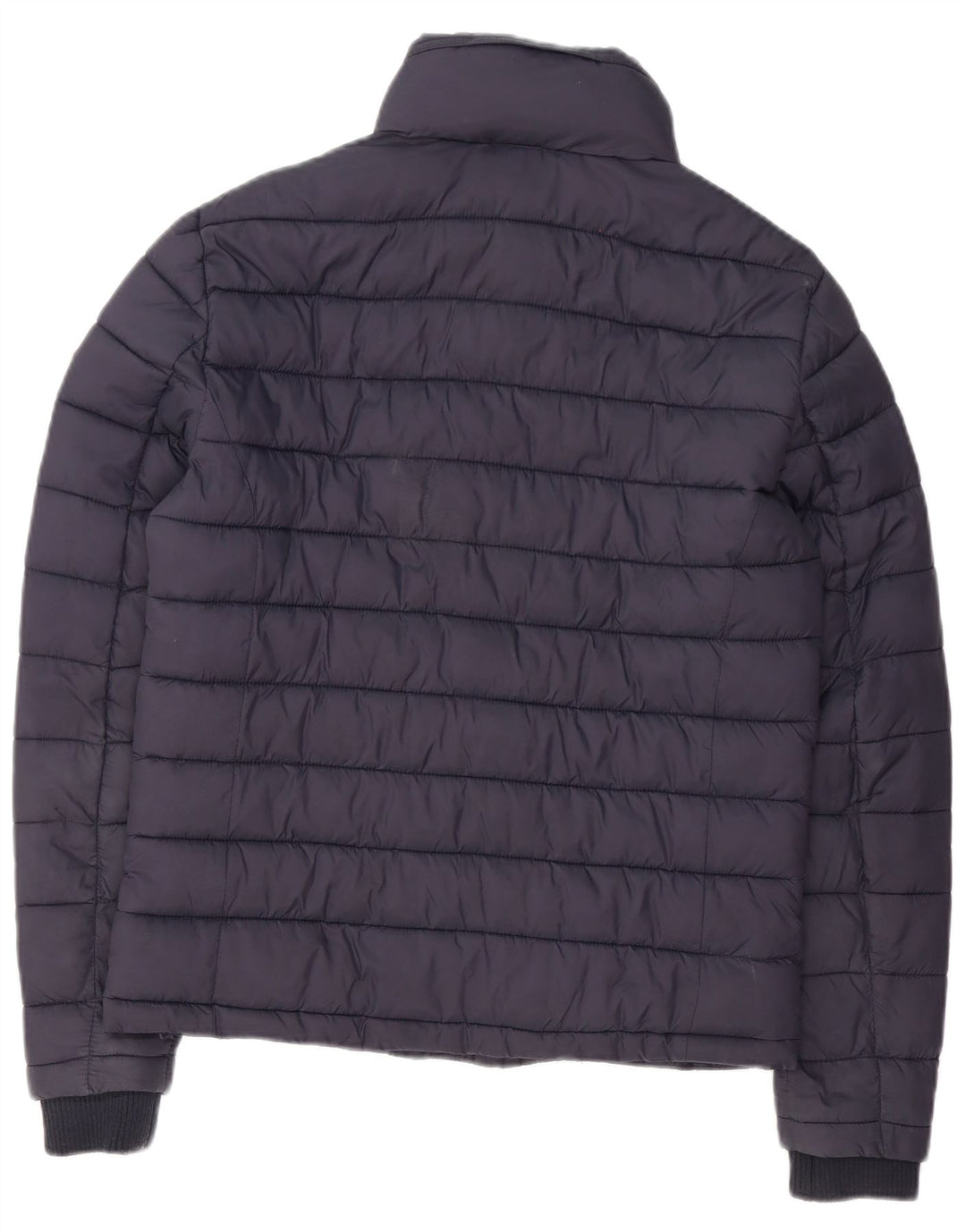 Superdry Chaqueta acolchada para hombre UK 36 Small Poliéster azul marino
