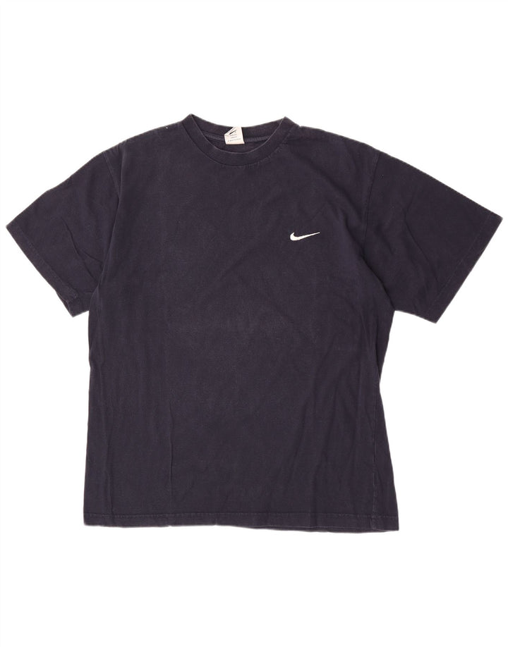 Camiseta Nike Hombre Top XL Azul Marino Algodón