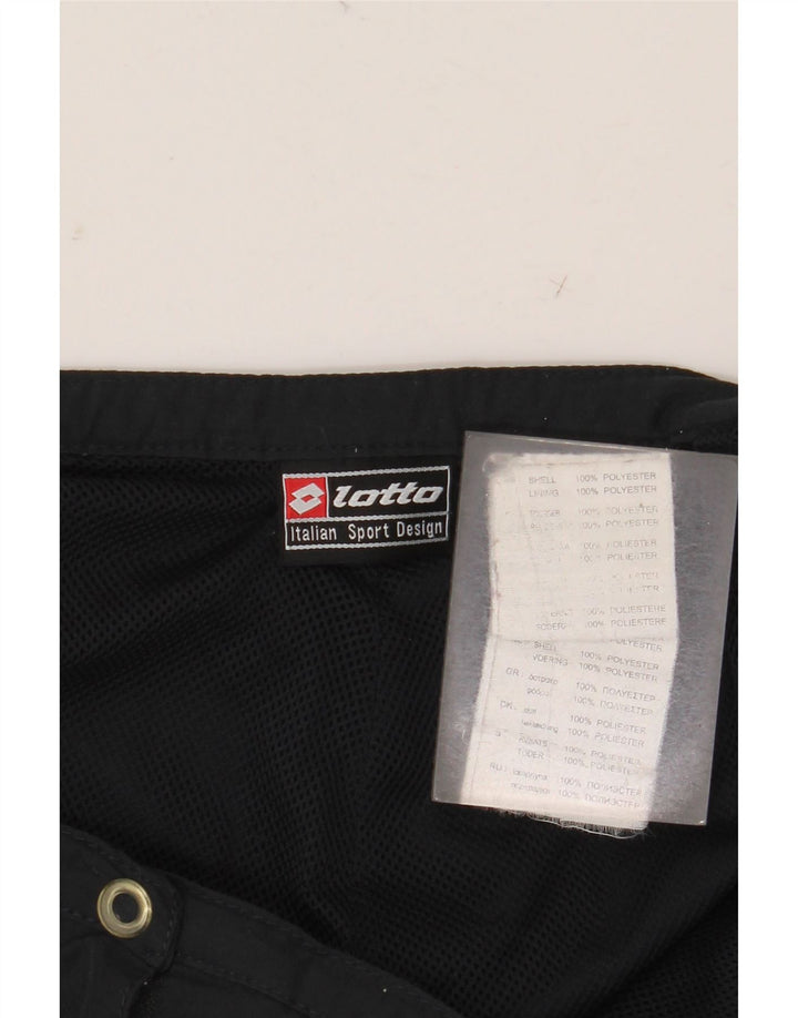 LOTTO Pantalones de chándal para mujer UK 8 Small Poliéster negro