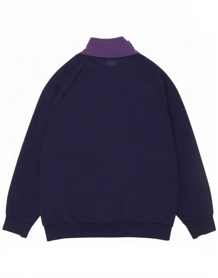 Wagner Moden - Chaqueta de chándal para hombre, talla grande, color azul marino