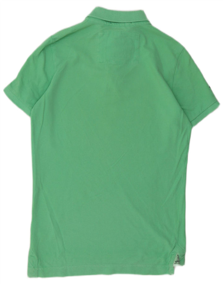 Superdry Polo Rugby De Algodón Verde Medio Hombre