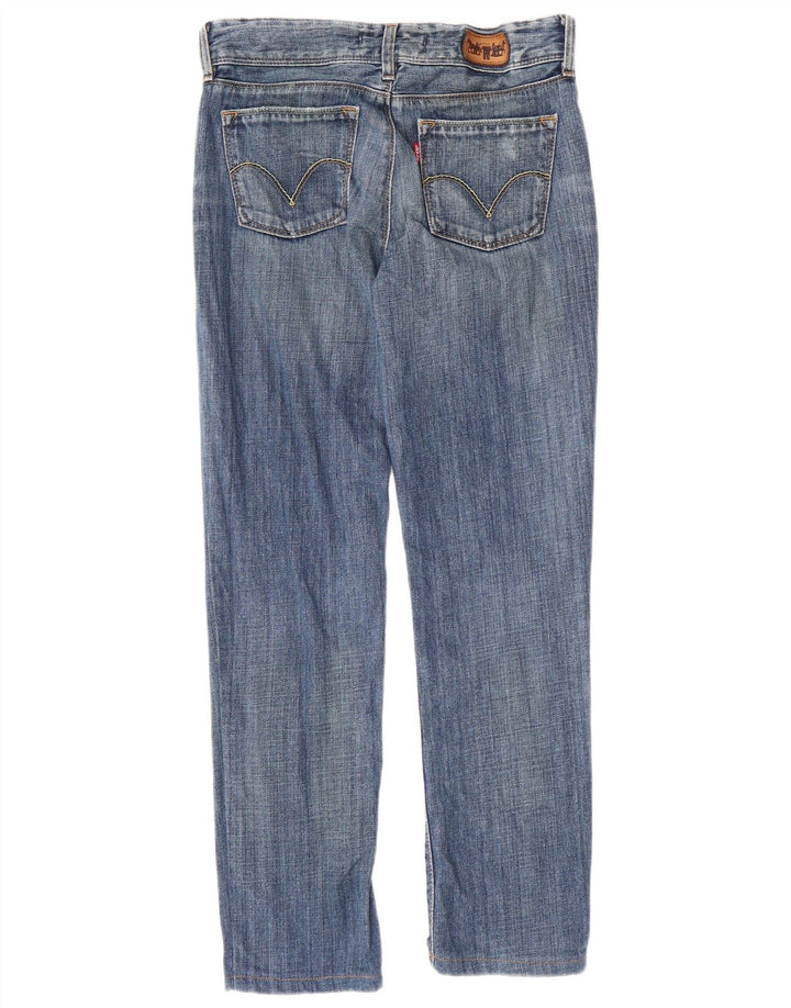 LEVI'S Vaqueros Rectos 507 Mujer W27 L27 Algodón Azul