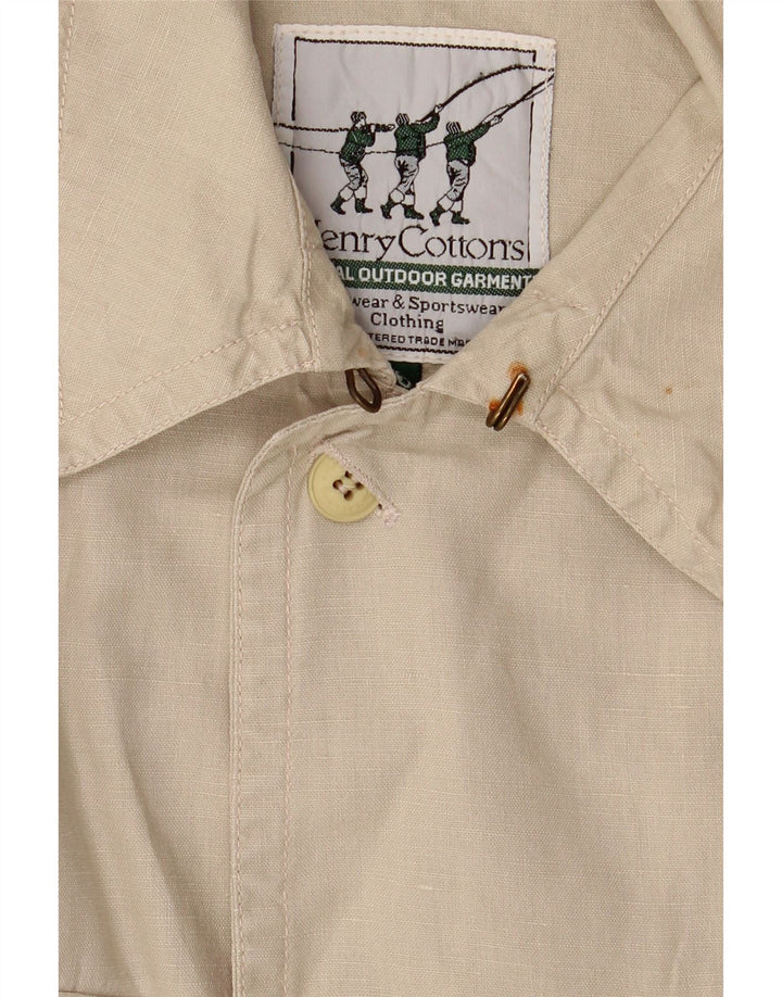 Henry Cottons Chaqueta utilitaria para hombre UK 46 3XL Beige
