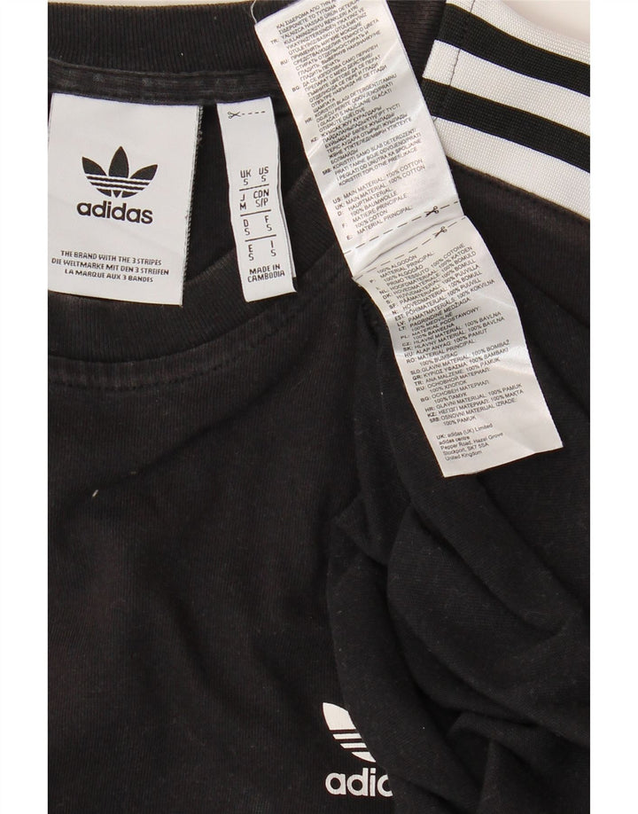 ADIDAS Camiseta Hombre Top Small Algodón Negro