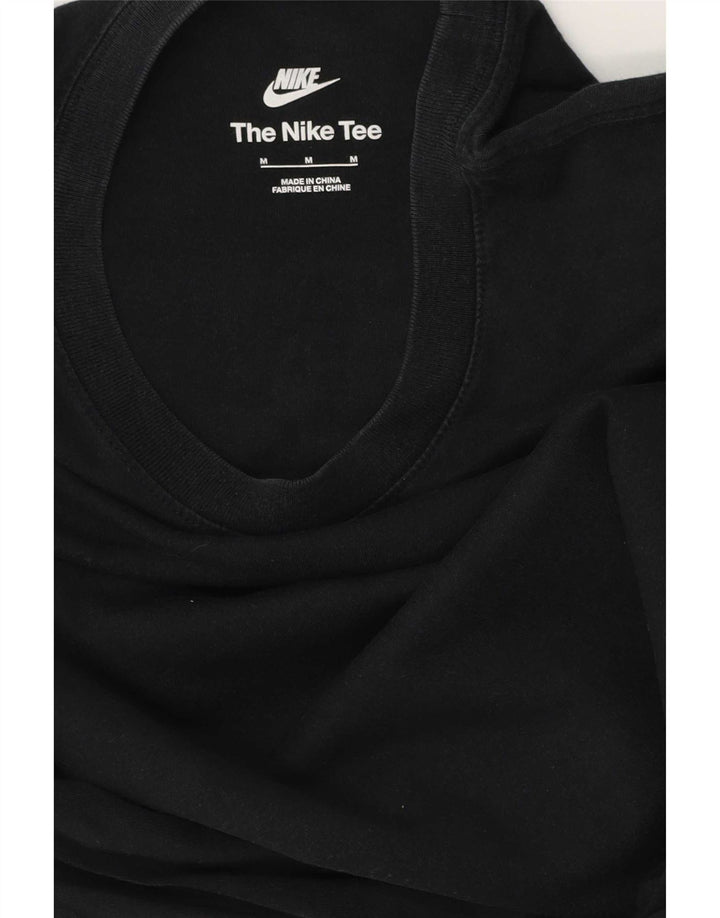 Nike Camiseta gráfica para hombre, parte superior mediana negra