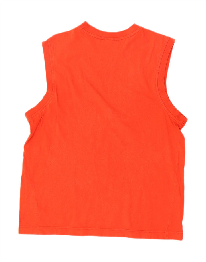 Puma Hombre Gráfico Chaleco Top Grande Algodón Rojo