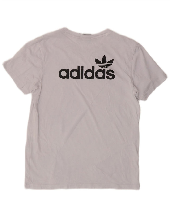 ADIDAS Camiseta con gráfico extragrande para mujer UK 6 XS Azul
