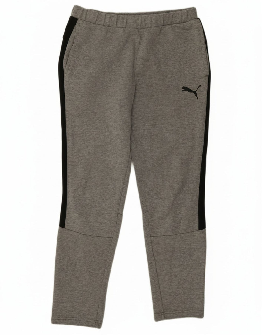 Pantalones De Chándal Puma Gris Medio De Algodón Color Block