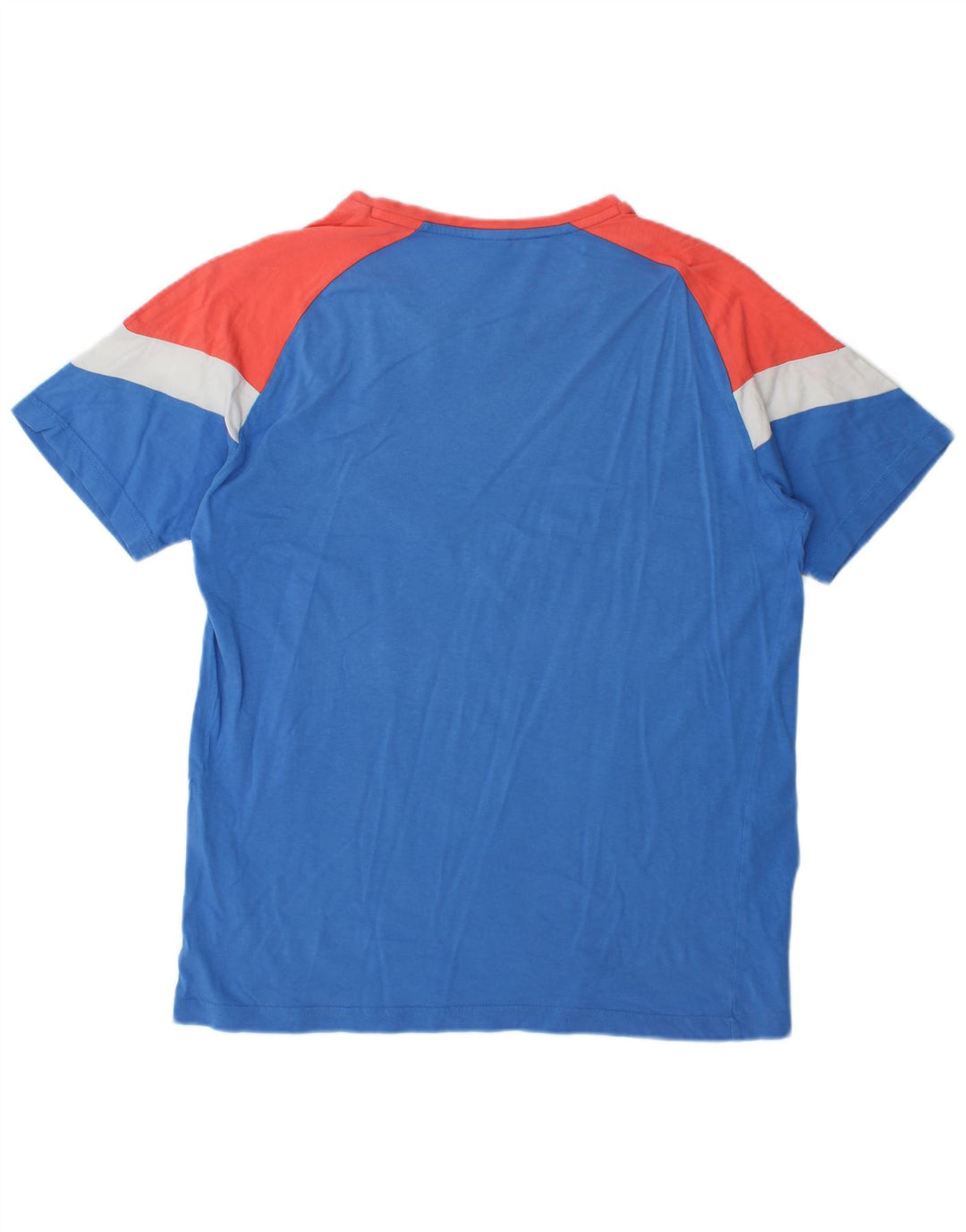 Camiseta Puma Top Medium Blue Colourblock para hombre