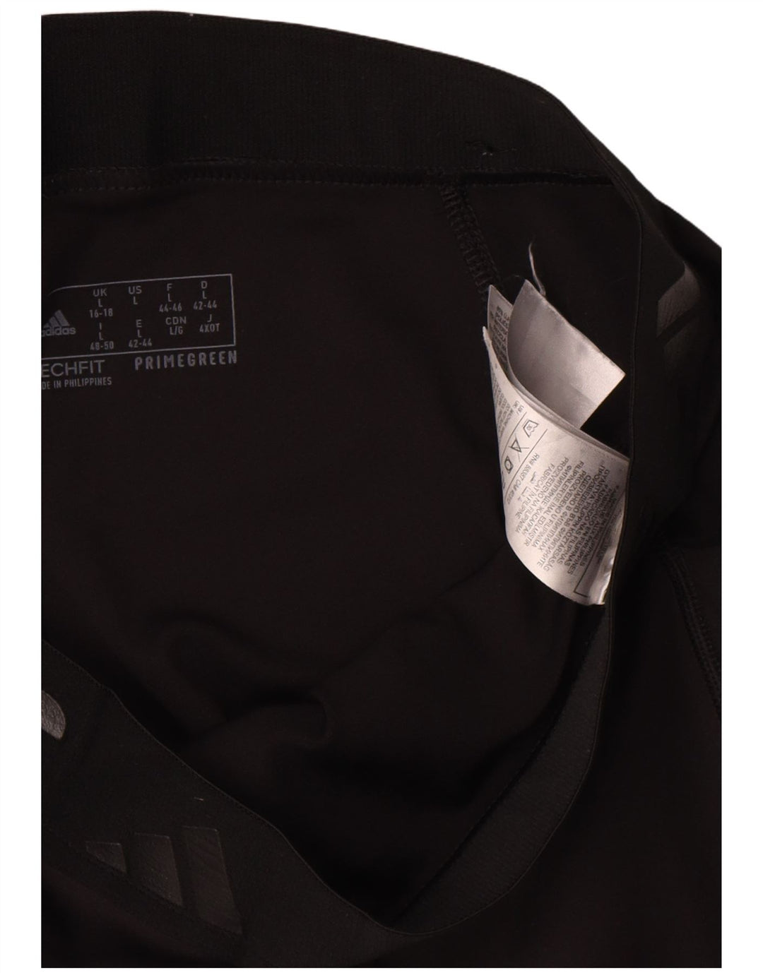 Adidas Leggings gráficos para mujer UK 16/18 Large Negro Poliéster