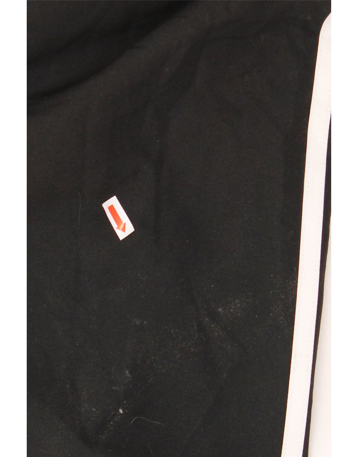 ADIDAS Hombre Climalite Chándal Pantalones Joggers Grande Poliéster Negro