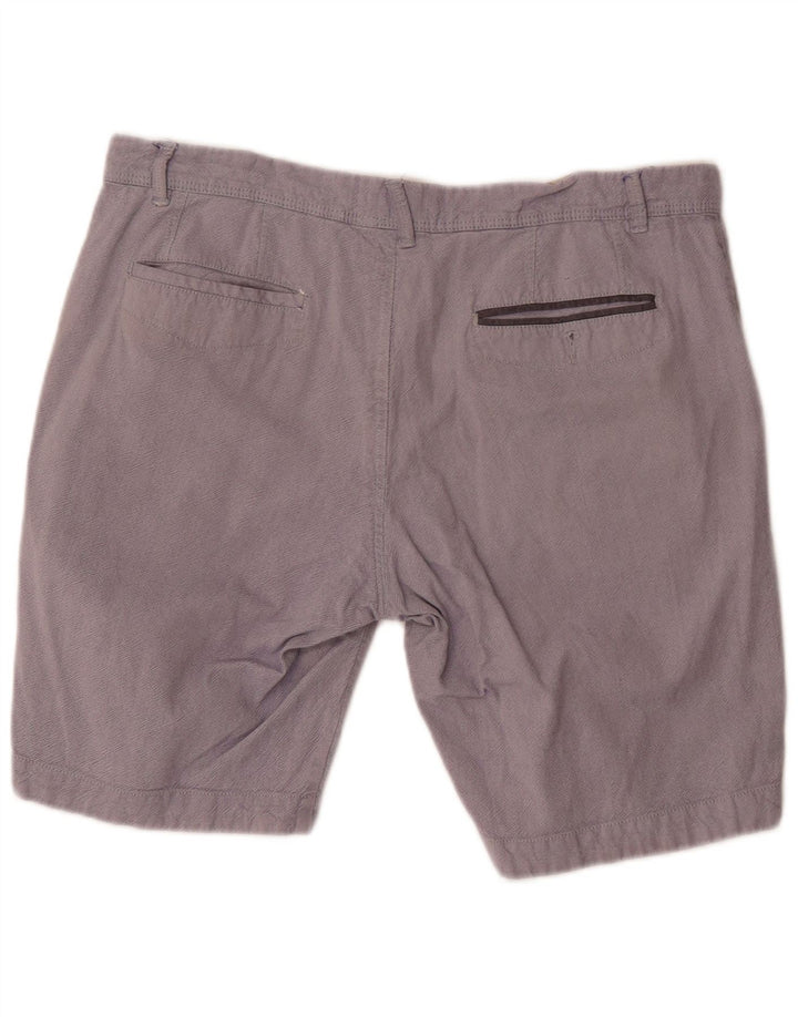 Ted Baker Pantalones cortos chinos para hombre W38 XL Algodón gris