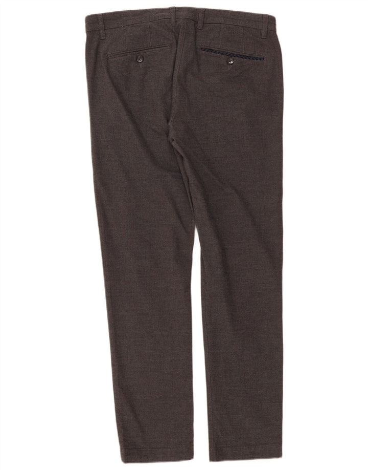 Pantalones de traje ajustados para hombre de Ted Baker W34 L31 Gris