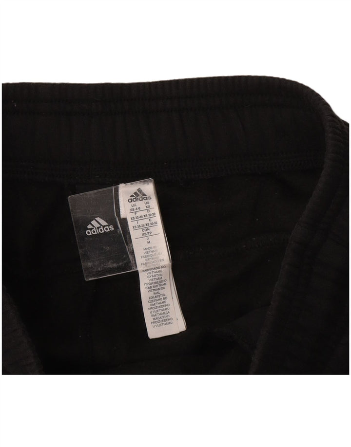 ADIDAS Pantalones de chándal para mujer Joggers UK 4/6 XS Negro Algodón