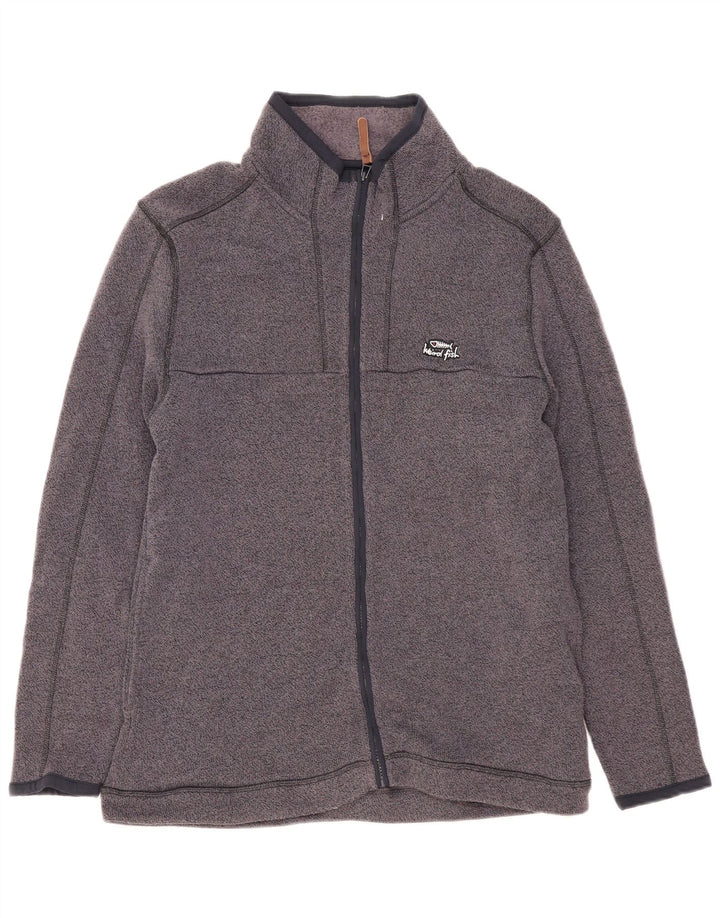 Weird Fish Chándal para hombre Chaqueta superior Poliéster moteado gris medio