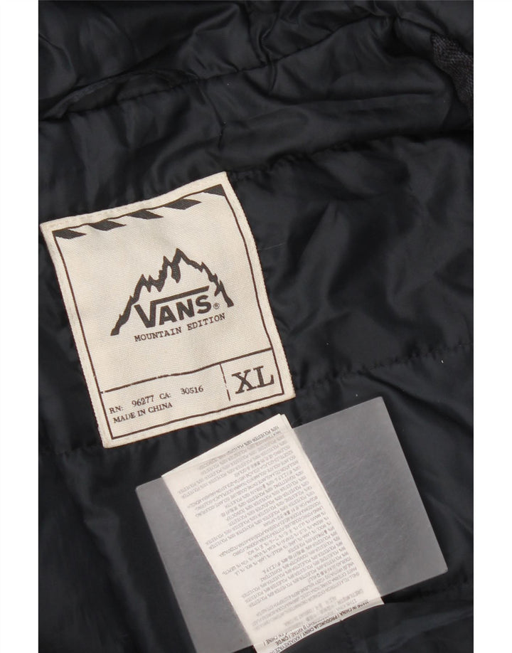 Chaqueta bomber con capucha para mujer Vans UK 40 XL Poliéster color azul marino