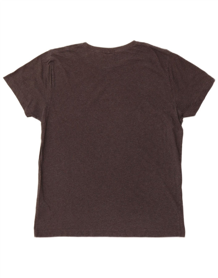 GANT Camiseta Regular para Hombre Top Grande Gris Algodón