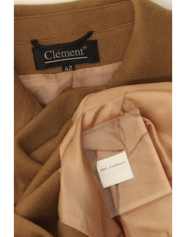 Clement Chaqueta Blazer De 3 Botones Para Mujer IT 42 Cachemira Beige Mediana