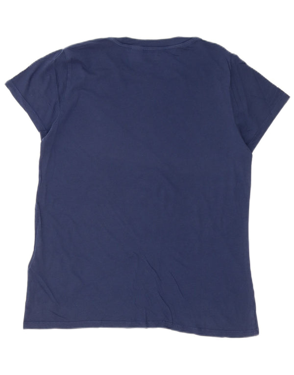 Levi's Hombre Camiseta Gráfica Top Medium Azul Marino Algodón