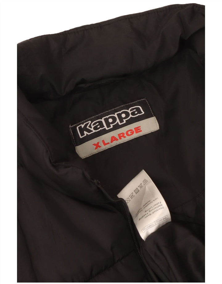 Chaleco acolchado Kappa para mujer ES 40 XL Poliéster negro