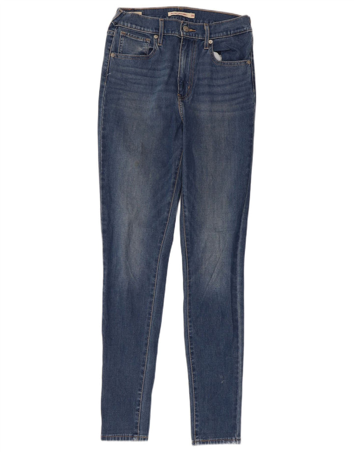 LEVI'S Vaqueros pitillo de cintura alta Mile High para mujer W28 L29 Azul