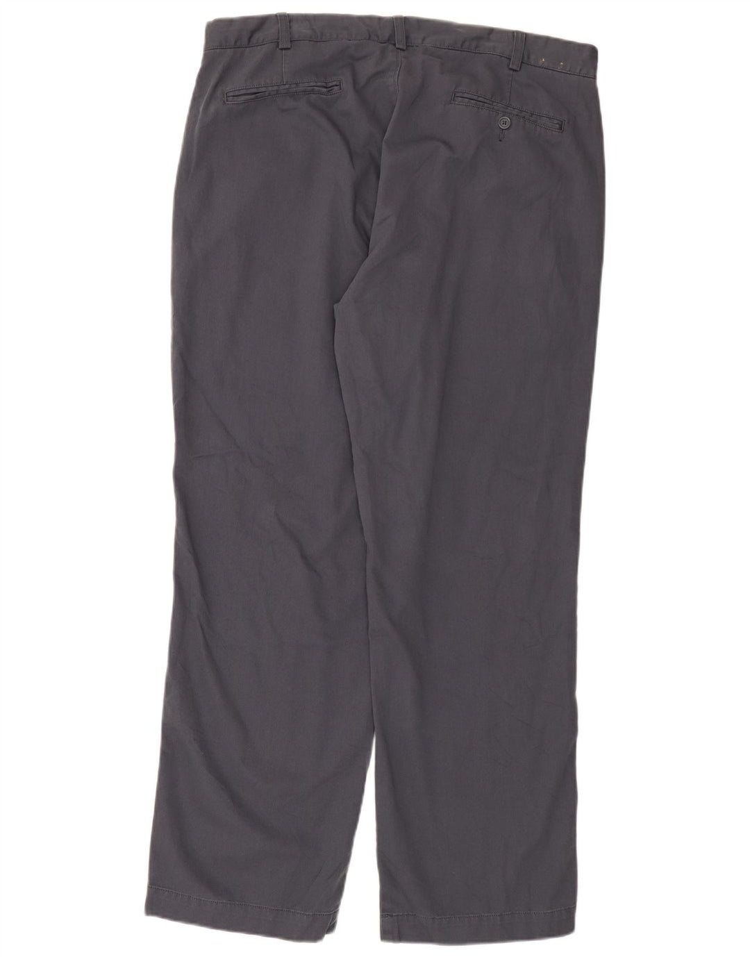 J. CREW Pantalón chino recto para hombre W38 L32 Algodón gris