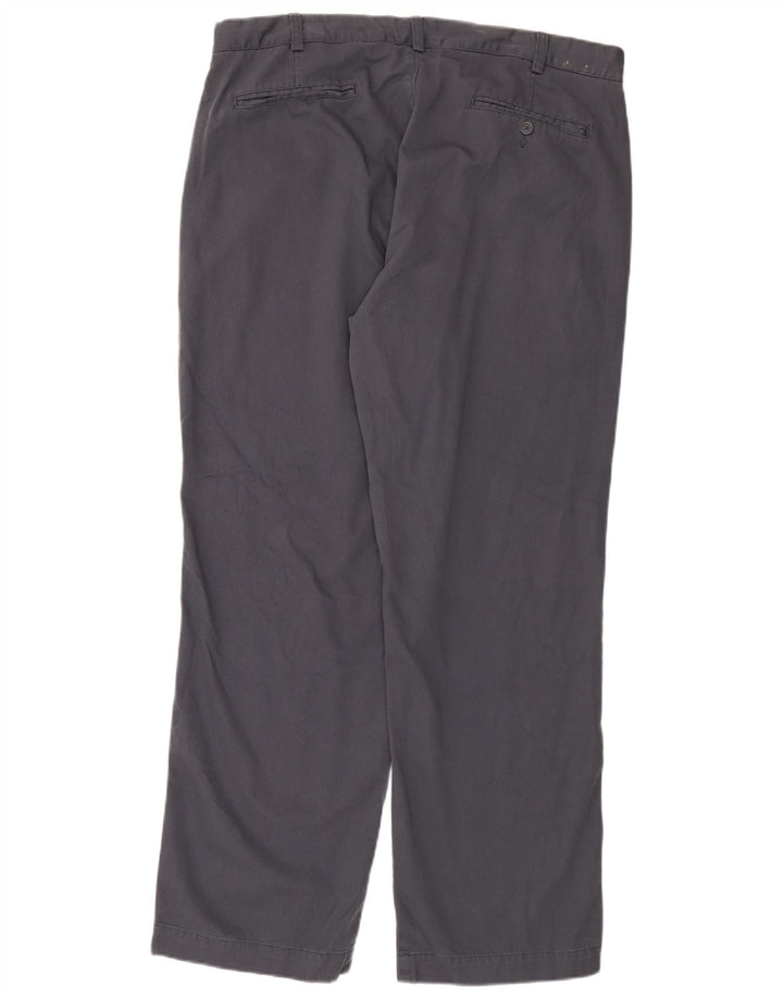 J. CREW Pantalón chino recto para hombre W38 L32 Algodón gris