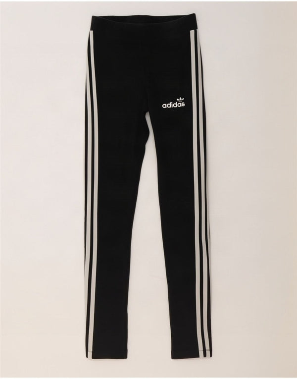Adidas Leggings para mujer Reino Unido 8 Pequeño Algodón Negro