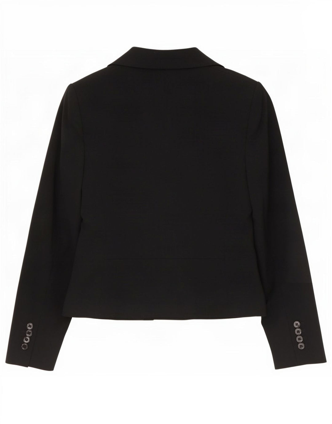 Marks & Spencer Chaqueta tipo blazer de 2 botones para mujer UK 6 XS Poliéster negro