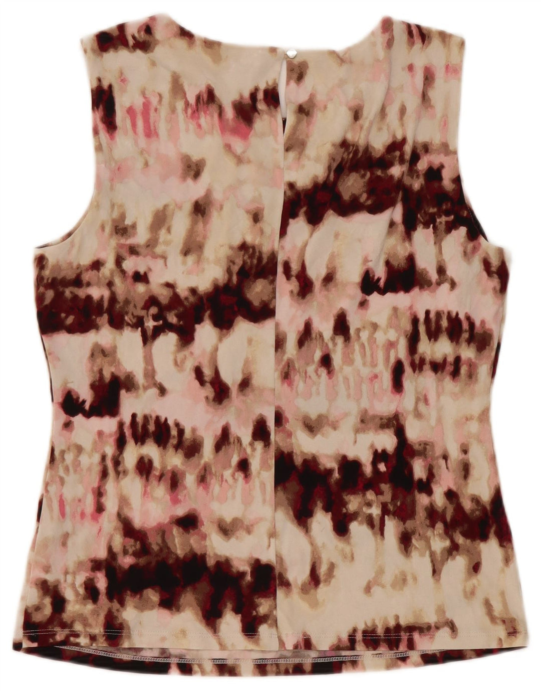 Calvin Klein Blusa para Mujer Top UK 12 Medium Multicolor Tie Dye