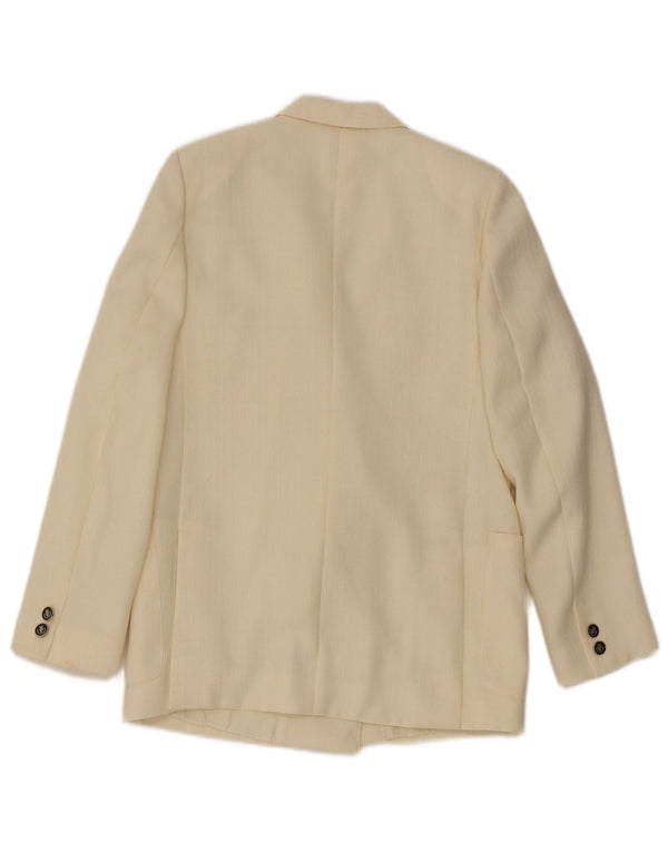 Cody Chaqueta tipo blazer con doble botonadura para mujer IT 40 Small Off White