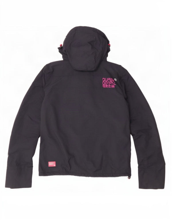 Superdry Chaqueta cortavientos Windcheater para mujer, talla 40, talla M, azul marino