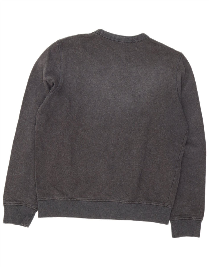 Converse Hombre Sudadera Gráfica Jersey De Algodón Gris Medio