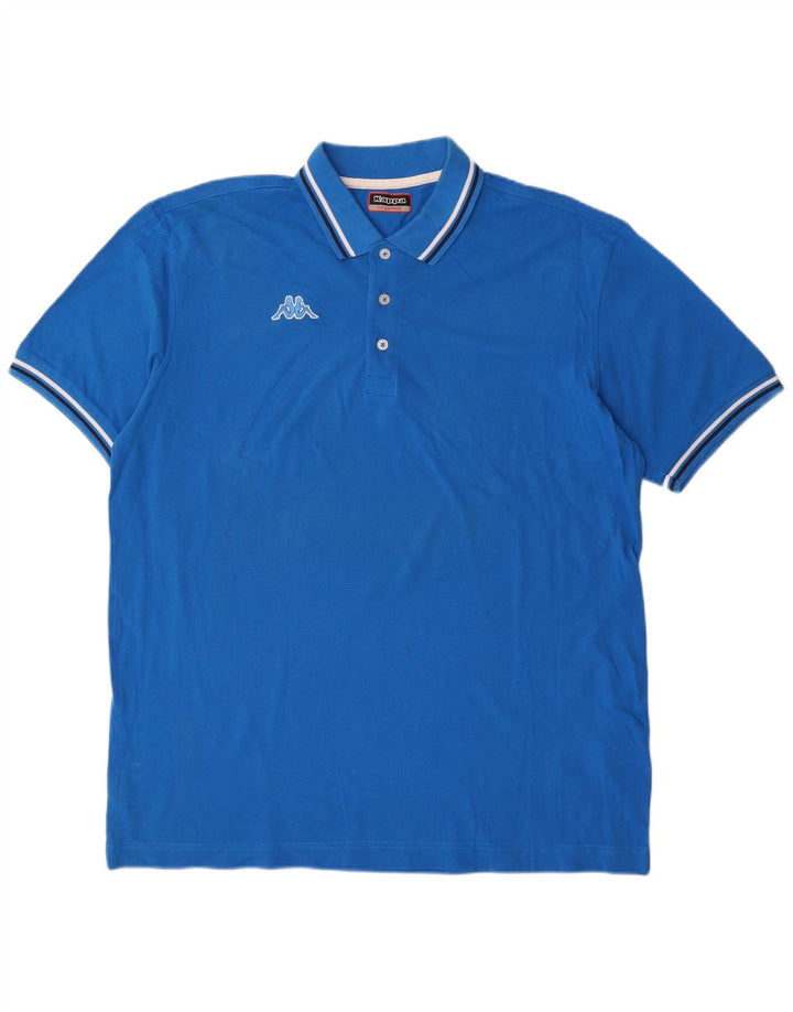 KAPPA Polo Hombre 2XL Algodón Azul